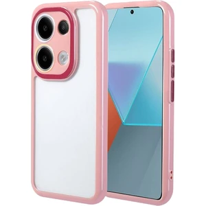 Xiaomi Redmi Note 13 Pro 4g Uyumlu Kılıf Kamera Korumalı Renkli Kenar ve Çerçeve Tasarımlı Kapak