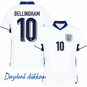 Dayı Balı Ingiltere Jude Bellingham Euro 2024 Kısa Kol Içsaha Forması