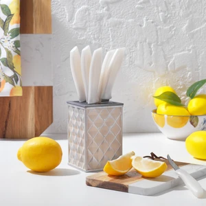 Quick Chef  7 Parca Standlı Bıcak Seti