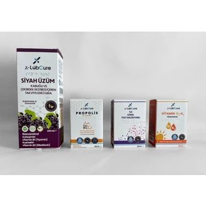 Siyah Üzüm Kabuğu Çekirdek Ekstrakt, Propolis, Lügol Iyot, D3K2 Vitamin(Timokinon), Gimdes