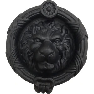 AS Design Dekoratif Demir Döküm Aslan Figürlü Kapı Zili/kapı Tokmağı
