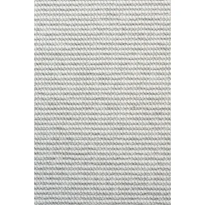 Mariesse Home Naturel Bukleli Yumuşak Dokulu Beyaz Gri Iskandinav Dokuma Halı