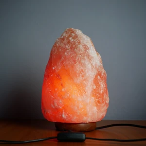 Enerji Taşım Himalaya Tuz Lambası 3-4 Kg, Doğal Kaya Tuzu Lambası Himalayan Salt Lamp