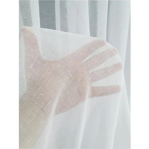 Altuntaş Tasarım Naturel Keten Foldet Tül Perde 1x2 Sık Pile