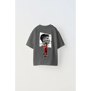 The Champ Clothing Euro 2024'ÜN Genç Yıldızları Arda Güler Baskılı Füme Çocuk T-Shirt