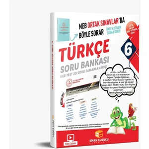 Sinan Kuzucu Yayınları 6. Sınıf Türkçe Soru Bankası