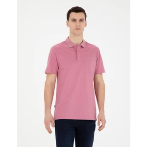 Pierre Cardin Erkek Gül Kurusu Regular Fit Basic Tişört 50262668-VR026