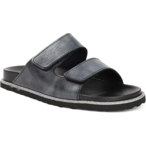 2007-9988-1 Tam Anatomik Kadın Günlük Terlik - NKT02007-SIYAH-38