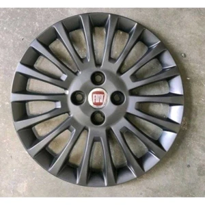 Yılap Jant Fiat Linea 15 Inc Füme Rengi Kırılmaz 4 Adet Jant Kapağı Arma ve Kelepçe Hediyeli 5110FÜMEFIAT