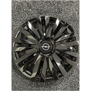 Yılap Jant Opel Combo 15" Inç Kırılmaz Jant Kapağı Siyah 4 Adet 5911SYHOPEL
