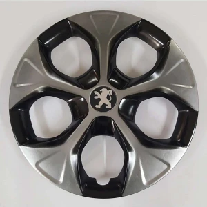 Yılap Jant Peugeot 15 Inc Gri Siyah Renkli Jant Kapağı Kırılmaz Pejo 5310ÇIFTPEUGEOT