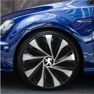 Yılap Jant Peugeot 15 Inc Jant Kapağı Renkli Kırılmaz Pejo 5810ÇIFTPEUGEOT