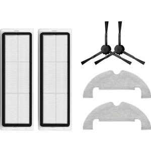 Xiaomi X10 Uyumlu Yedek Hepa Filtre Yan Fırça Mop-6 Parça