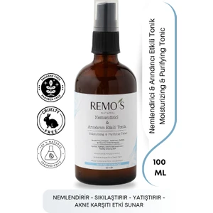 Remo's Natural  Nemlendirici ve Arındırıcı Etkili Tonik Niacinamide - Hyaluronik Asit