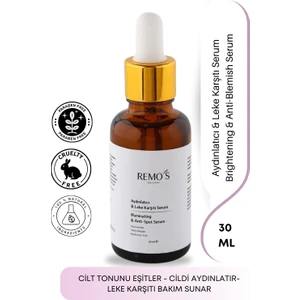 REMO'S NATURAL Aydınlatıcı ve Leke Karşıtı Serum