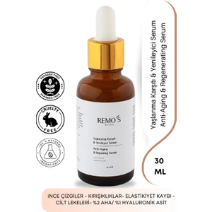 REMO'S NATURAL Yaşlanma Karşıtı & Yenileyici Serum