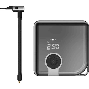 Sarj Edilebilir Araba, Motosiklet, Bisiklet Hava Pompası ve Lastik Şişirme Kompresör, Powerbank Özellikli 4000MAH