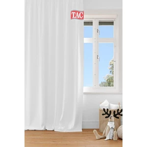 Rech Home Taç 4 Katmanlı Beyaz Güneşlik Perde - Toz Önleyici, Ses Yalıtımı, Sıcak ve Soğuk Yalıtımı