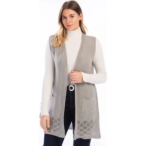 Işılda Fashion Kadın Giyim Cepli Anne Yelek