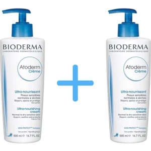 Atoderm Creme 500 ml 2'li Set