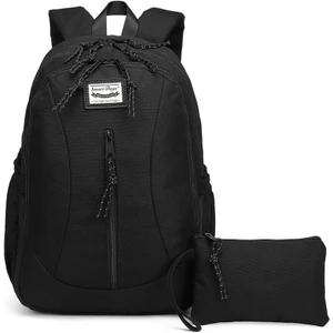 Smart Bags Sırt Çantası Okul Boyu Kalem Kutusu Hediyeli 3233 - Siyah