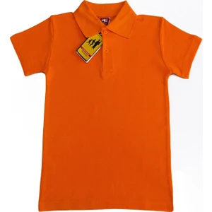 Angelos Girls Kız Çocuk Okul Tarz  Pamuk T-Shirt - 5-17 Yaş AG001