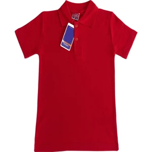 Angelos Girls Kız Çocuk Okul Tarz  Pamuk T-Shirt - 5-17 Yaş AG001