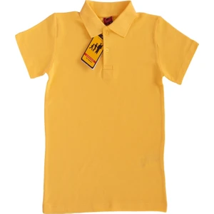 Angelos Girls Kız Çocuk Okul Tarz  Pamuk T-Shirt - 5-17 Yaş AG001