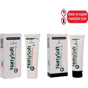 NATTYSOFT Cilt Bakım %4Jel 75 ml +NATTYSOFT %2 Losyon 75 ml 2 ürün tek fiyat