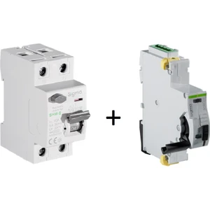 Elektrik SCRC03 Otomatik Yeniden Kurma Ünitesi + 2X63 30MA Kaçak Akım Rölesi