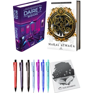Medusanın Ölü Kumları Ciltli Maral Atmaca ve Daire 7 Ciltli Beyza Alkoç 2li Set