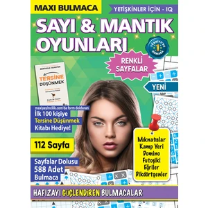 Sayı ve Mantık Oyunları 1. Sayı - 2024