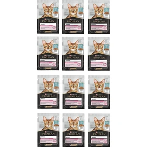 Pro Plan Pouch Delicate Okyanus Balıklı Yetişkin Kedi Yaş Mama 85 Gr. x 12 Adet