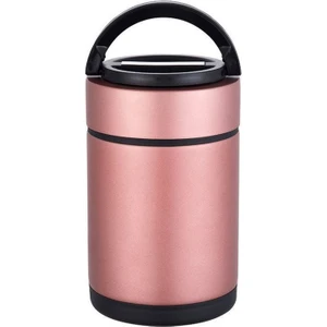 Pembe 304 Çelik 1800 ml Vakum Yemek Mama Saklama Termosu Sefertası CIN725PM