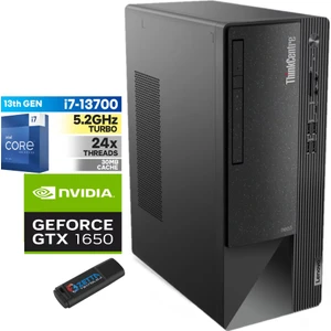 Thinkcentre Neo 50T Gen4 Intel I7 13700 64GB 256GB SSD 4GB/GTX1650 WINDOWS11PRO Masaüstü Blgisayar 312JB005ATR56+ZETTAUSBBELLEK
