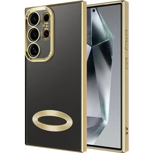 Samsung Galaxy S24 Ultra Kılıf Kamera Korumalı Logo Gösteren Omega Kapak