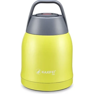 Yeşil 304 Çelik 600 ml Vakum Yemek Mama Saklama Termosu Sefertası CIN722YS