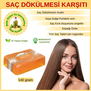 Doğal Saç Dökülmesine Karşı Sabun 140 gr Tüm Saç Tipleri Için Kepek Karşıtı