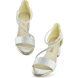 Ayakkabı Burada 259 Abiye Kız Çocuk Topuklu Ayakkabı Düğünlük Nişan Abiye Elbise Ayakkabısı