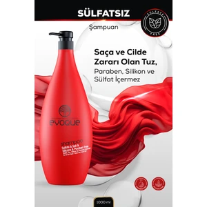 Sülfatsız Şampuan, Keratin Içeren Besleyici &onarıcı Etki, Sülfat Tuz Silikon Paraben IÇERMEZ,1000ML