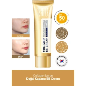 Kolajen İçeren Doğal Kapatıcılık Sağlayan Nemlendirici Spf 50 + Pa ++++ Lamelin Collagen Bb Cream