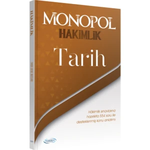 Monopol Yayınları 2024 Hakimlik Tarih Ders Notları ve Soruları