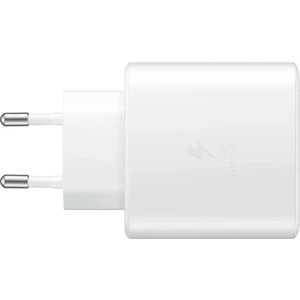 Easy Tekno Ithalatçı Garantili Samsung Galaxy A54 5g Uyumlu 45W Süper Hızlı Seyahat Adaptörü Beyaz Beyaz 1 Yıl
