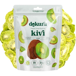 Kivi Kuru Meyve Cipsi - Dondurularak Kurutulmuş Freeze Dried Çıtır Kivi