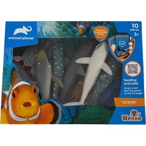 Kutulu 10 Parça Okyanus Hayvan Seti