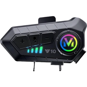 Y10 Motosiklet Kablosuz Kask Kulaklık Intercom Bluetooth 5.3 Su Geçirmez