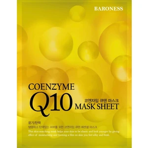 Coenzyme Q10 Mask Sheet - Koenzim Q10 Kağıt Maske 5 Adet