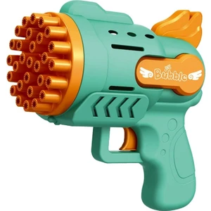 1 Pcs Vıp Blue Bubbles Gun 29 Delikli Çoklu Köpük Atan Tabanca Mavi Köpük Tabancası 2solisyon Hediye