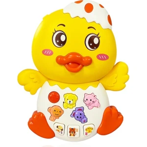 Işıklı ve Müzikli Ördek Bebek Piyanosu