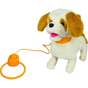 Peluş Tasmalı Yürüyen Köpek
